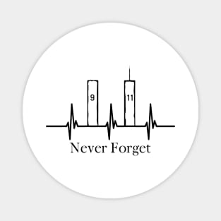 9/11 Never Forget Magnet